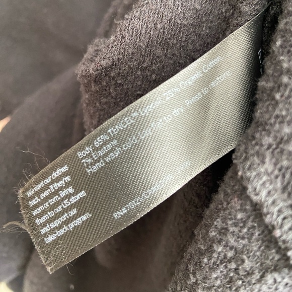 Eileen Fisher Funnel Neck Long Sleeve Boxy Tunic Top - Picture 7 of 8